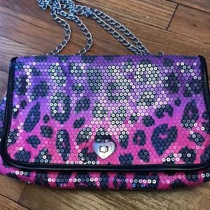 Betsey Johnson sequin bag